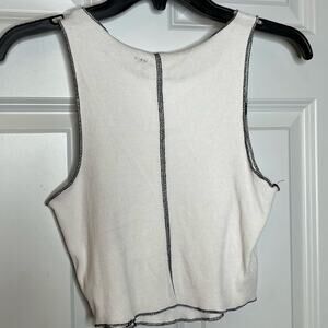 Pac White Gray Tank Small